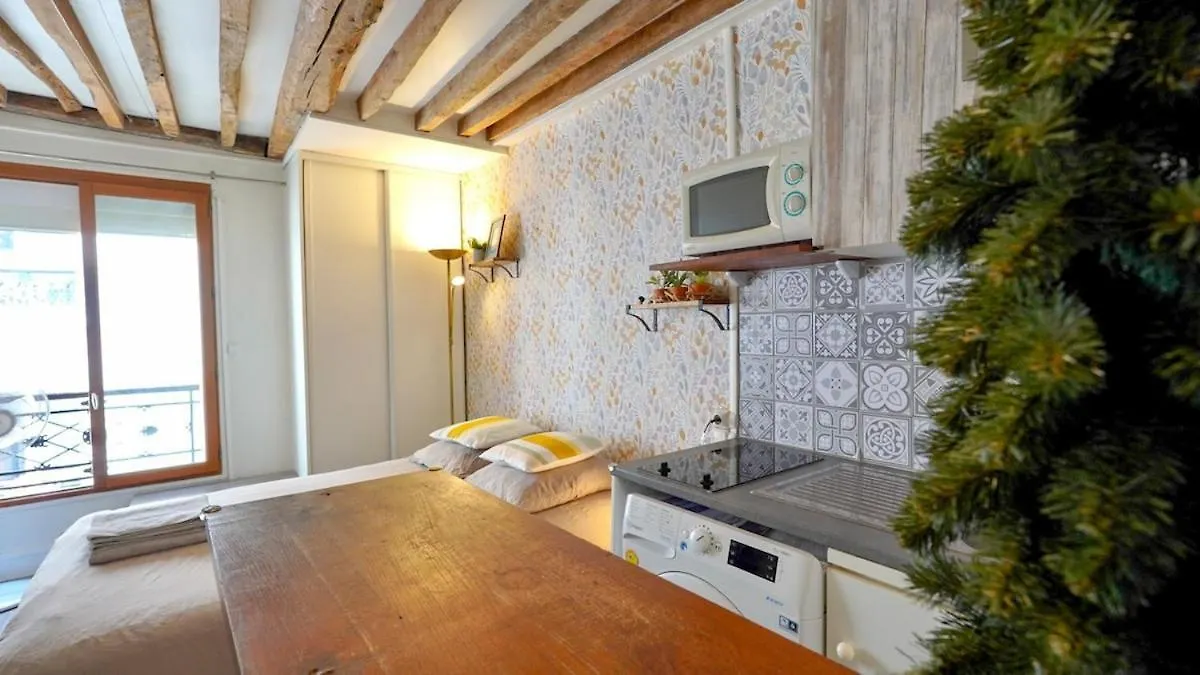 Apartman 04 Grand Studio Near Republique Párizs Franciaország