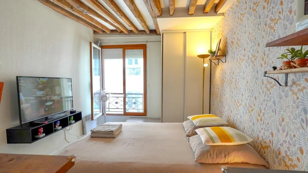 04 Grand Studio Near Republique Paris France